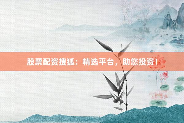 股票配资搜狐：精选平台，助您投资！