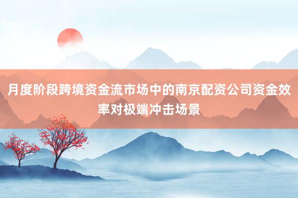 月度阶段跨境资金流市场中的南京配资公司资金效率对极端冲击场景
